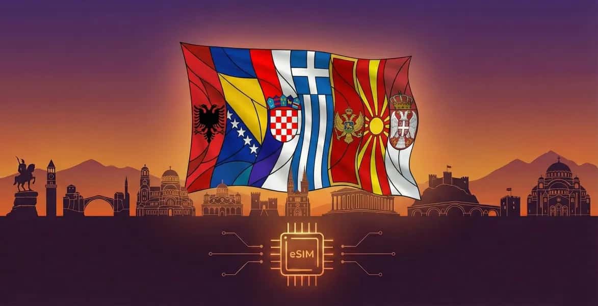 Balkans (5+ areas), EastESIM eSIM