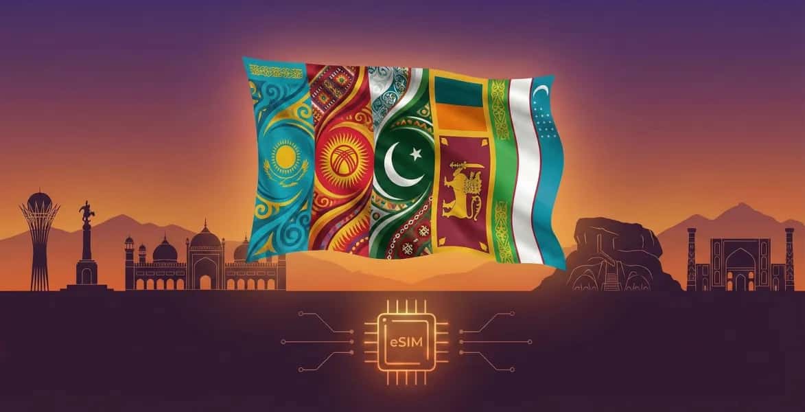 آسيا الوسطى (5 دول), EastESIM eSIM
