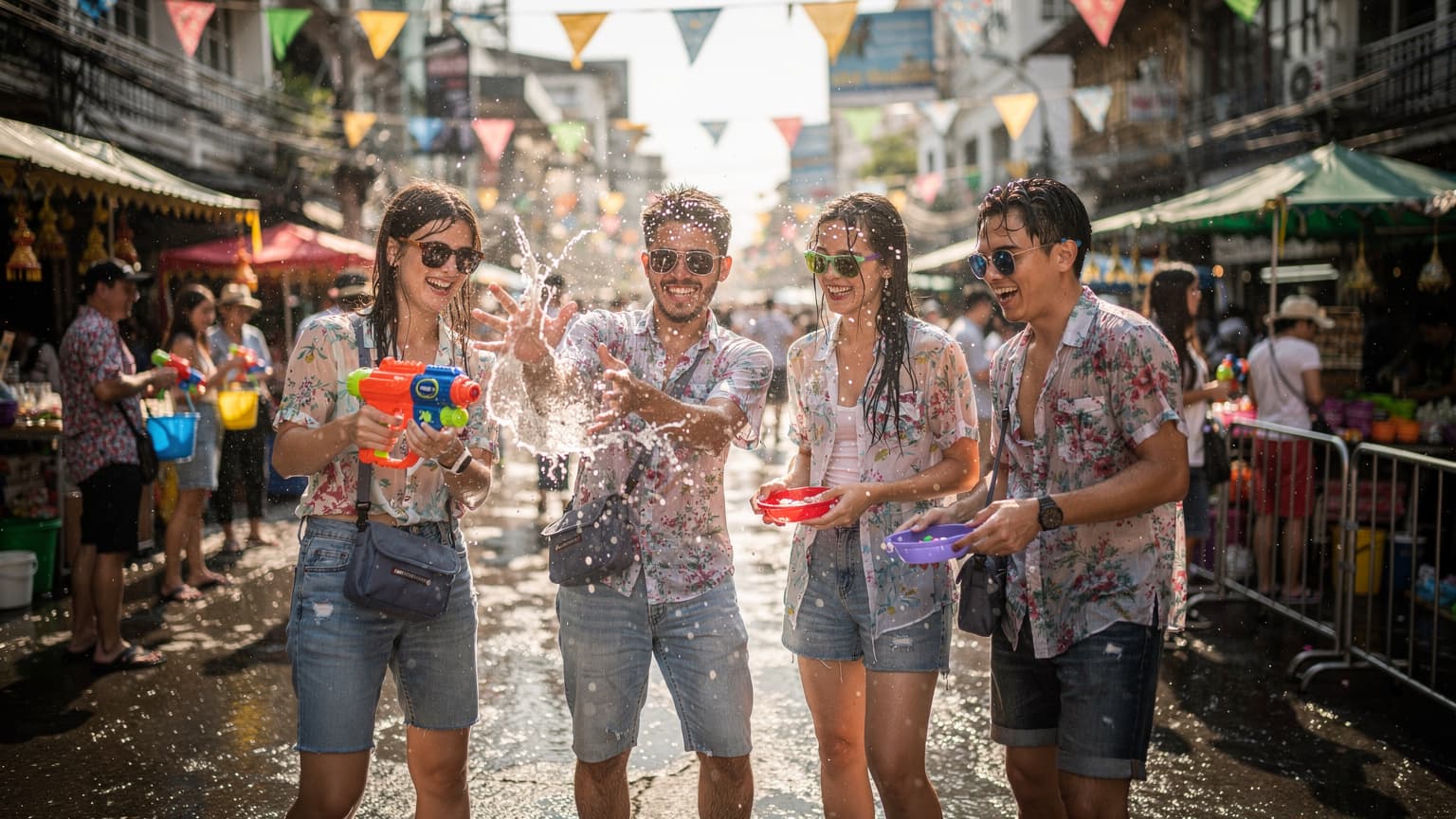 Thailand's Songkran 2026: Share Every Water Fight with Seamless eSIM